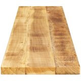 Stolna ploča 140x40x2,5 cm pravokutna masivno grubo drvo manga | shoptok.hr