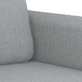 vidaXL Sedežna garnitura 3-delna z vzglavniki svetlo sivo blago, (20921428) | Shoptok.si