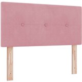 Box Spring postelja z vzmetnico roza 100x200 cm žamet, (22051750) | Shoptok.si