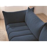 Bobochic Paris Tamno plava kutna garnitura od bouclé tkanine (s lijevim kutom/s ležaljkom) Azra – | shoptok.hr