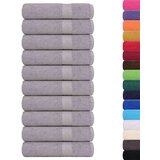 vidaXL Ručnici za ruke 10 kom sivi 50x100 cm 360 gsm 100 % pamuk | shoptok.hr