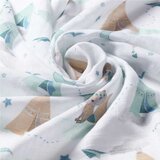 BabyOno Natural Bamboo Diapers Blue plenice iz blaga 70x70 cm 3 kos | Shoptok.si