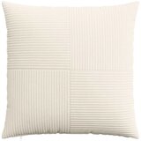  Presvlaka za jastuk 6 pcs ALMELO Krem 65 x 65 cm Kord - Krem 65 x 65 cm 6 Slike