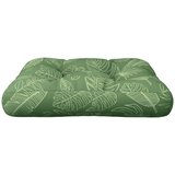  Jastuk za palete s uzorkom lišća 60 x 60 x 12 cm od tkanine | shoptok.hr