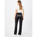 Juicy Couture Hlače 'Tina' črna / srebrna | Shoptok.si