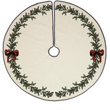 Butter Kings Krem perivi okrugli tepih s božićnim motivom ø 130 cm – | shoptok.hr