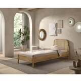 Vipack Postelja iz masivnega hrasta z letvenim dnom 90x200 cm v naravni barvi Olive Rotan – | Shoptok.si
