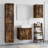  Set namještaja za kupaonicu 3 kom. Dimljeni hrast - Dimljeni hrast | shoptok.hr