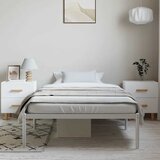  Metalni okvir za krevet bijeli 100x190 cm | Eponuda.com