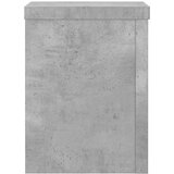  Stalci za biljke 2 kom siva boja betona 15 x 15 x 20 cm drveni | shoptok.hr