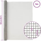Mrežna tkanina 100 x 500 cm 20 Mesh Nehrđajući čelik 201 | shoptok.hr