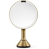 simplehuman ST3061 LED ogledalo za šminkanje od 20 cm s povećanjem od 5x - mesing | shoptok.hr