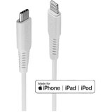 Lindy USB kabel USB 2.0 Apple Lightning vtič \, USB-C® vtič 1.00 m bela 31316, (20417103) | Shoptok.si