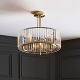  Endon 119609 - Luster na šipci VISCONTI 3xE14/6W/230V mesing | Eponuda.com
