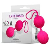 LATETOBED Geisha Double Kegel Balls Fuchsia 70g | shoptok.hr