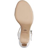 Tamaris Sandali s paščki bela | Shoptok.si