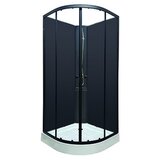 AQUAART tuš kabina eva black 90x90x205 cm Cijene