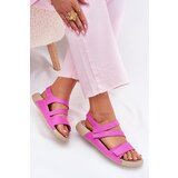 Zazoo Ladies Leather Sandals K1004 Fuchsia | ePonuda.com
