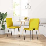 Furnova Jedilni stoli 2 kosa rumen žamet, (21950231) | Shoptok.si