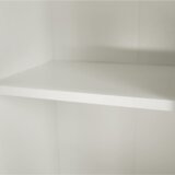 Kondela Dnevni regal, bela/črna, KEVIN | Shoptok.si