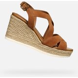 Geox Brown women's sandals Ponza - Women's | shoptok.hr