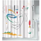 Spirella Zavesa za tuš 180x200 cm Faces – | Shoptok.si