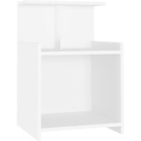  Noćni ormarići 2 kom bijeli 40 x 35 x 60 cm konstruirano drvo | shoptok.hr