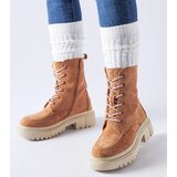 Gemre Pink boots with a chunky sole Riel | Shoptok.si