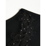 Sinsay Rebrasta bluza s čipkastim obrubom | shoptok.hr