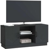 TV ormar Crna 102 x 34 5 x 47 cm Konstruirano drvo - Crna | shoptok.hr