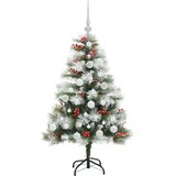  Umjetno božićno drvce S LED lampica Zelena i bijela 120 cm | shoptok.hr