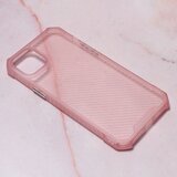 Torbica carbon crystal za iphone 14 plus 6.7 pink