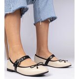 D/CEO marka niezdefiniowana Beige women's ballet flats with bow Mansy Cijene