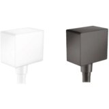 Hansgrohe zidni priključek za tu&amp;scaron; cev FixFit - bela mat (26455700) Slike