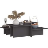  Stolići za kavu 2 kom sivi 111 5 x 50 x 33 konstruirano drvo | shoptok.hr