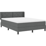  Krevet s opruga kutije Tamno siva 190 x 140 cm tkanina | shoptok.hr