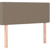 vidaXL Box spring postelja z vzmetnico taupe 90x190 cm blago | Shoptok.si