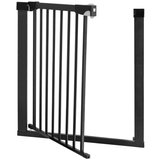 Momi zaštitna ograda - kapija za decu Paxi Plus Black | ePonuda.com