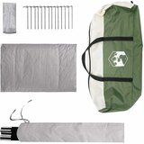  Kabinski šator s krovom Zelena 210 x 210 x 138 cm Poliester | Eponuda.com
