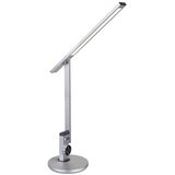Globo Stolna LED svjetiljka Solana (12 W, D x Š x V: 63,5 x 19 x 49,9 cm, Srebrna, Raznobojno) | shoptok.hr