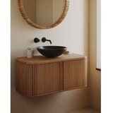 Kave Home Zidni ormarić za ispod umivaonika u dekoru jasena u prirodnoj boji 90x40 cm Mailen – | shoptok.hr