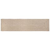  Tepisi za područja Prirodna i bijela 60 x 400 cm Juta | shoptok.hr