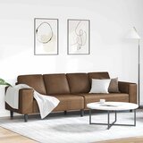 vidaXL Set sofe Smeđa Umjetna nubuk koža Cijene