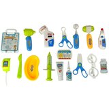  Liječnički set na kolicima Liječnički stol za djecu Liječnički EKG 17 kom. | shoptok.hr