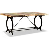  Blagovaonski stol od masivnog obnovljenog drva 180 cm | shoptok.hr