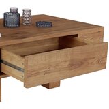 XXXL Klubska Miza Nature, Barva Divjega Hrasta | Shoptok.si