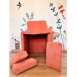 Atelier Del Sofa puzzle - orange orange 2-Seat sofa-bed | Eponuda.com