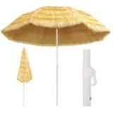  Suncobran za plažu u havajskom stilu 300 cm prirodni | Eponuda.com