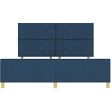 vidaXL Plavi krevet 180x200 cm od tkanine | shoptok.hr