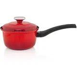 premium posuda s ručkom maximus 16cm / 1,60 lit crvena